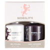 LeChat Nobility Gel Polish & Nail Lacquer Duo Set Raven - .5 oz / 15 ml