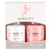LeChat Nobility Gel Polish & Nail Lacquer Duo Set Miss Piggy - .5 oz / 15 ml