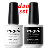 NSI Polish Pro Top Coat & Base Coat Duo Set