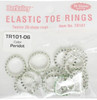 Berkeley Elastic Toe Ring Peridot {bag of 12 rings}