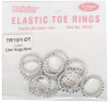 Berkeley Elastic Toe Ring Light Sapphire {bag of 12 rings}