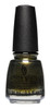 China Glaze Nail Polish Lacquer 24K Noir - .5oz