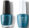 OPI DUO GelColor + Matching Classic Nail Lacquer Drama at La Scala
