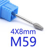 NDi beauty Diamond Drill Bit - 3/32 shank (MEDIUM) - M59