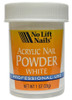 No Lift Nails Ultra Sift Acrylic Powder WHITE - 1 oz (28g)