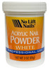 No Lift Nails Ultra Sift Acrylic Powder WHITE - 3 oz (85g)