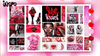 China Glaze Love & Kisses Valentine's Day 2024 Collection - 18 PC Display