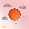 GiGi Neon Hard Wax Papaya - 14 oz