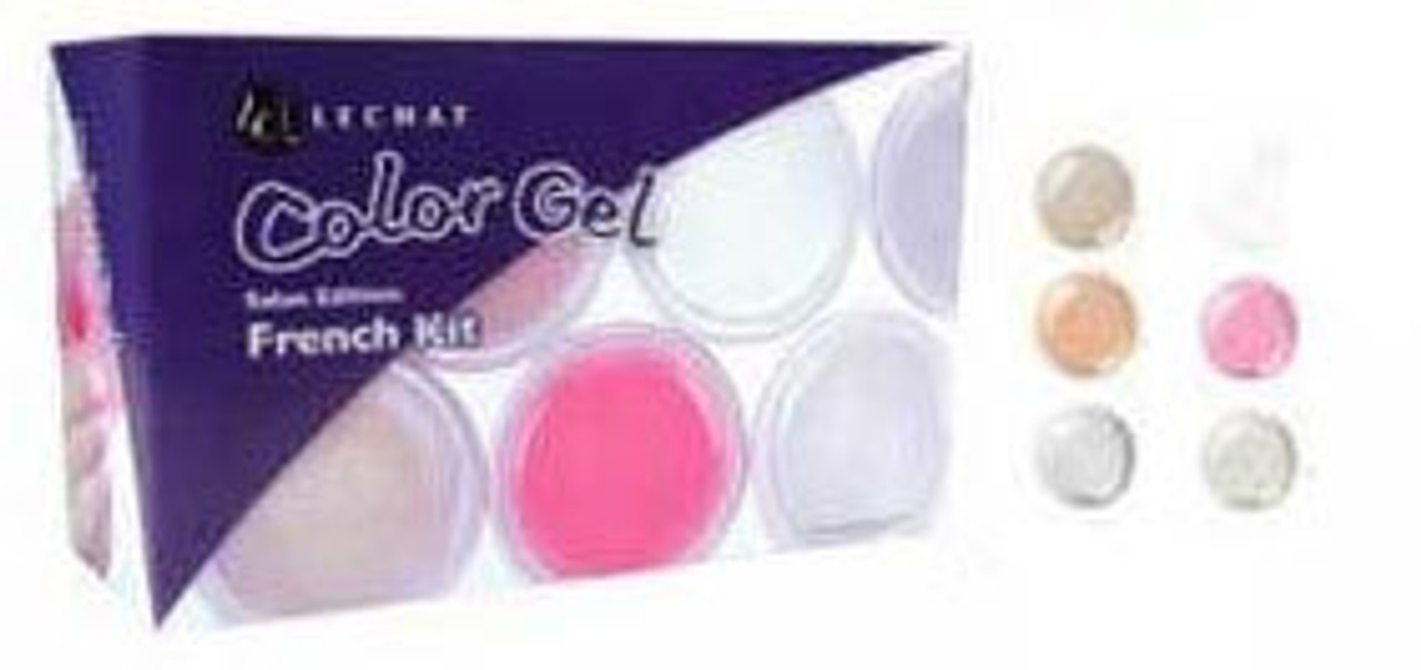 LeChat Color Gel French Pink & White Kit