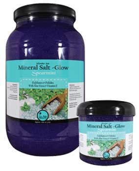 La Palm Mineral Salt Glow Spearmint - 1gal