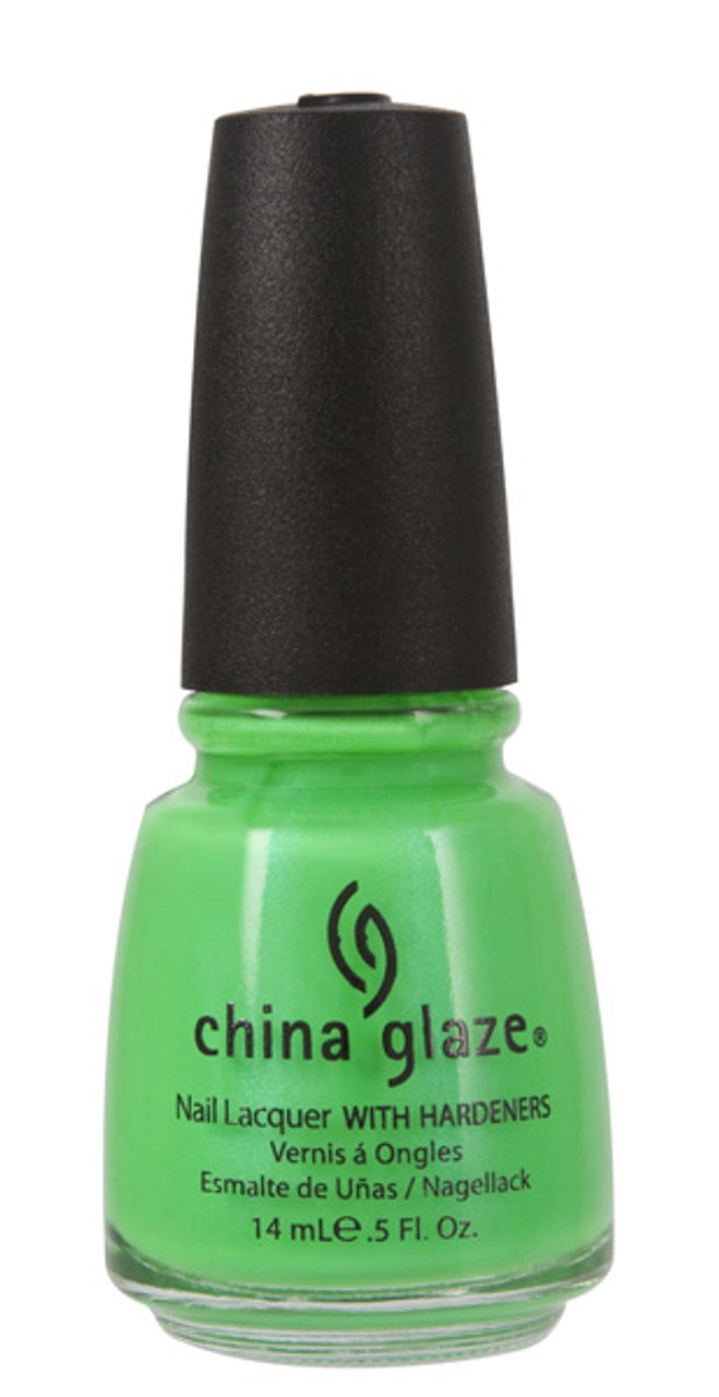 China Glaze Nail Polish Lacquer In The Lime Light - .5oz