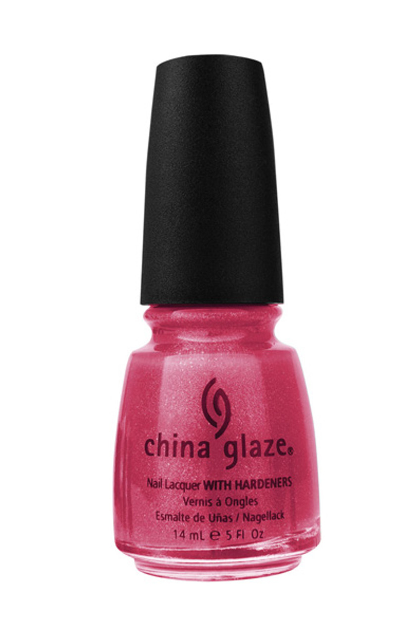 China Glaze Nail Polish Lacquer Strawberry Fields - .5oz