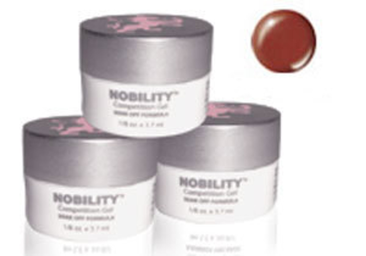 LeChat Nobility Soak Off Color Gel: REGAL RED - 1/8oz