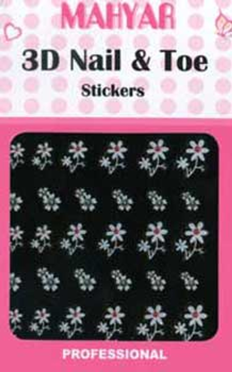 3D Nail & Toe Stickers - CDN40