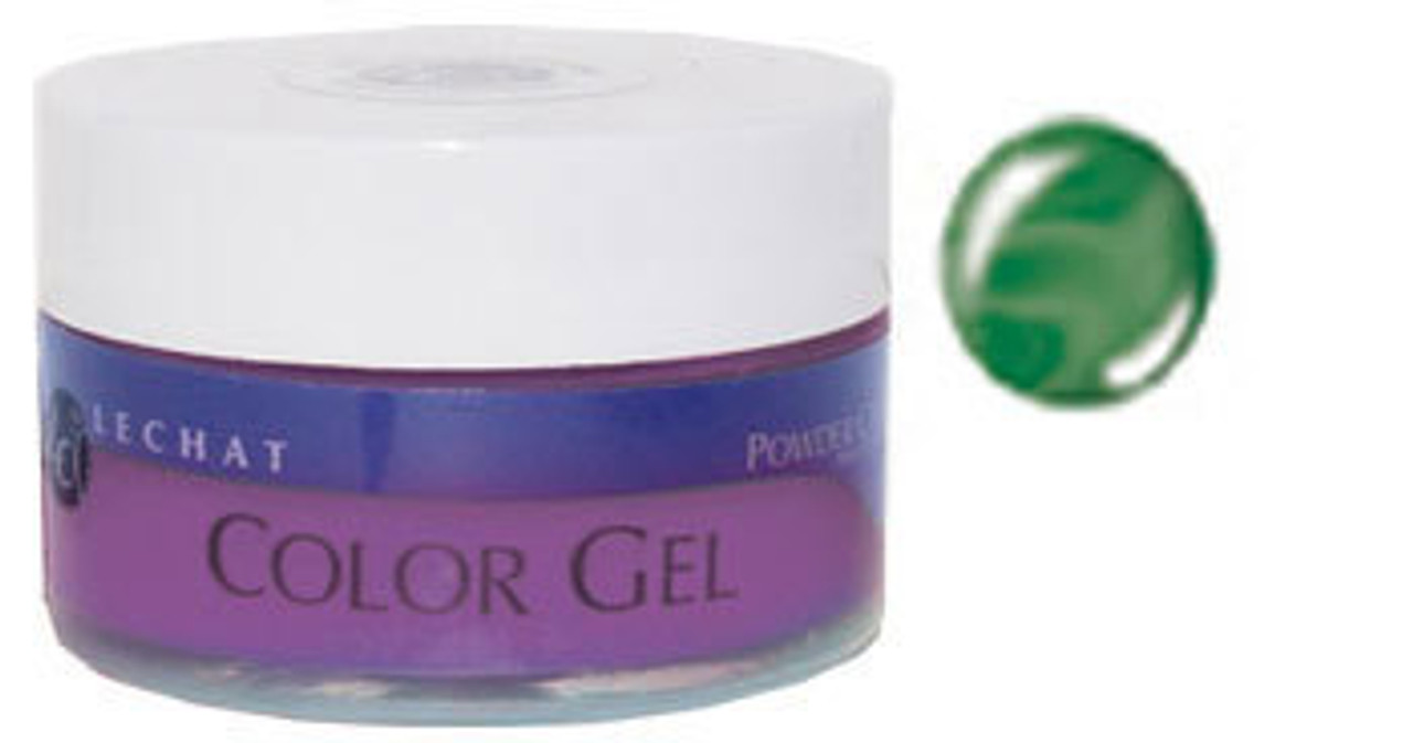 LeChat Miniature Color Gel - Pearl Green 1/8oz