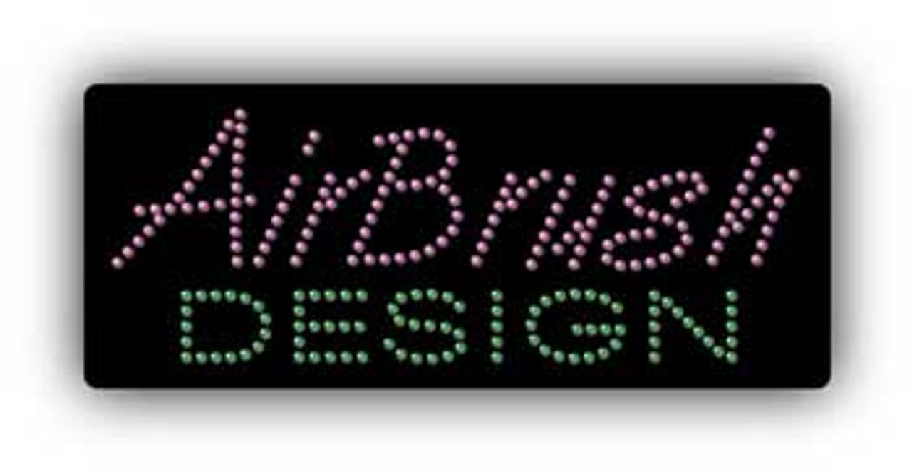Electric LED Sign - Airbrush  2164