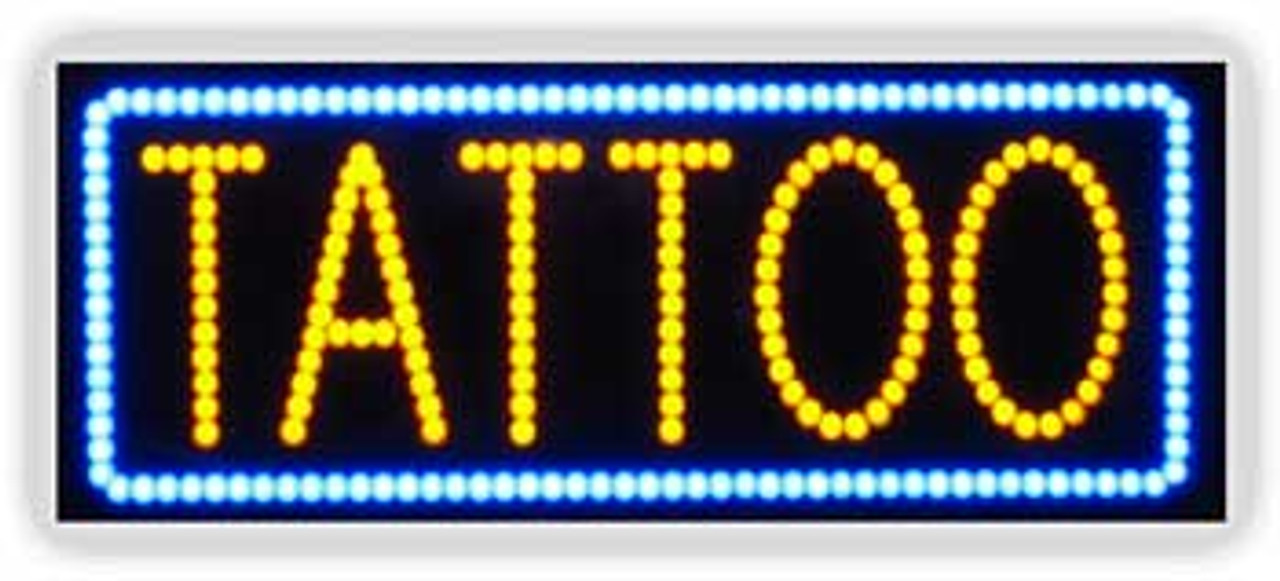 Electric LED Sign - Tattoo 2159