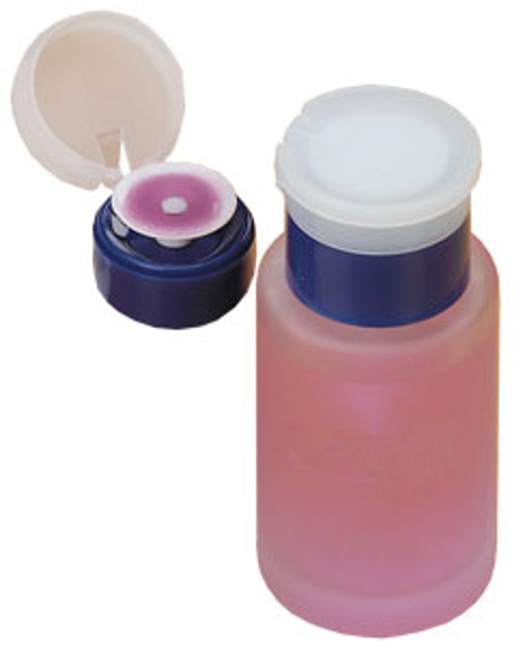 Finger Tip Pump - Clear Well - Glass Bottle
