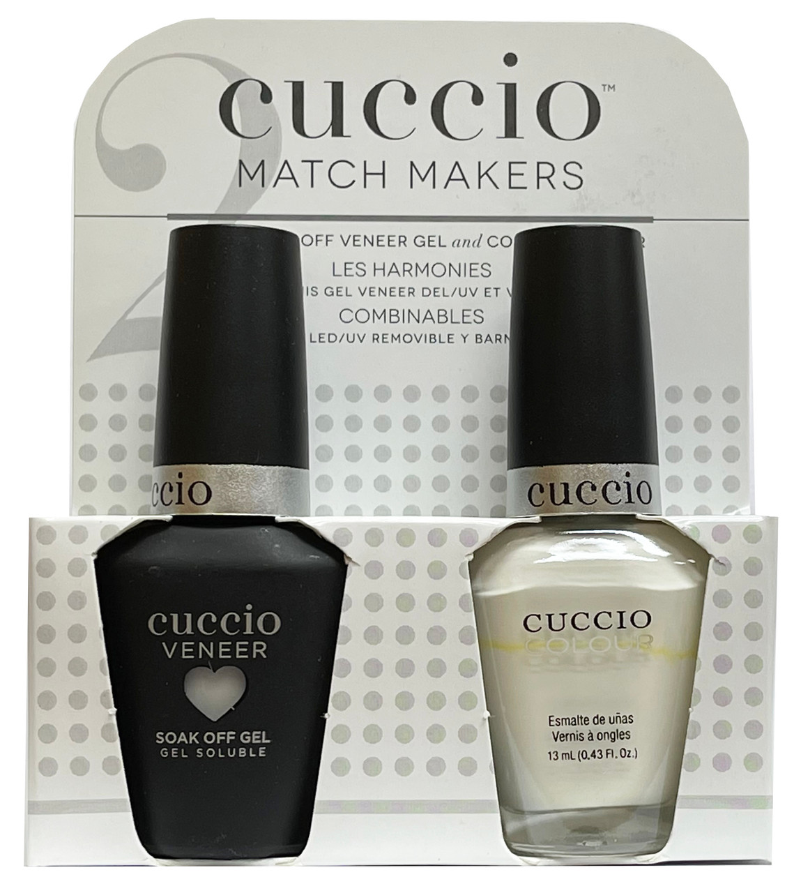 CUCCIO Gel Color Veneer MatchMakers Kit- Verona Lace - 0.43oz / 13 mL