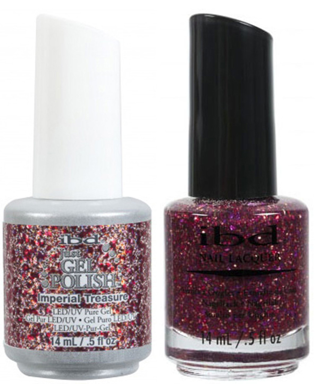 ibd Just Gel Polish & Nail Lacquer Imperial Treasure - .5oz