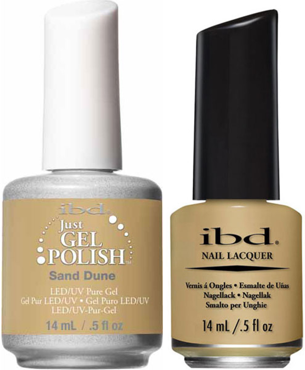 ibd Just Gel Polish & Nail Lacquer Sand Dune - .5oz