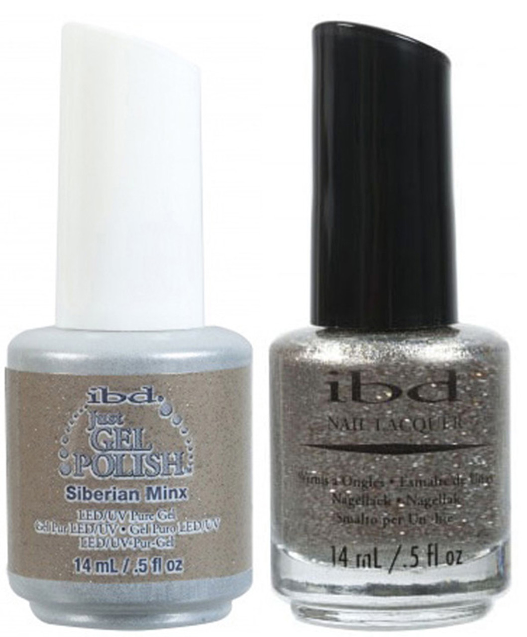 ibd Just Gel Polish & Nail Lacquer Siberian Minx - .5oz