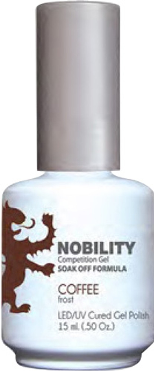 LeChat Nobility LED/UV Cured Gel Polish Coffee - .5 oz  15 ml