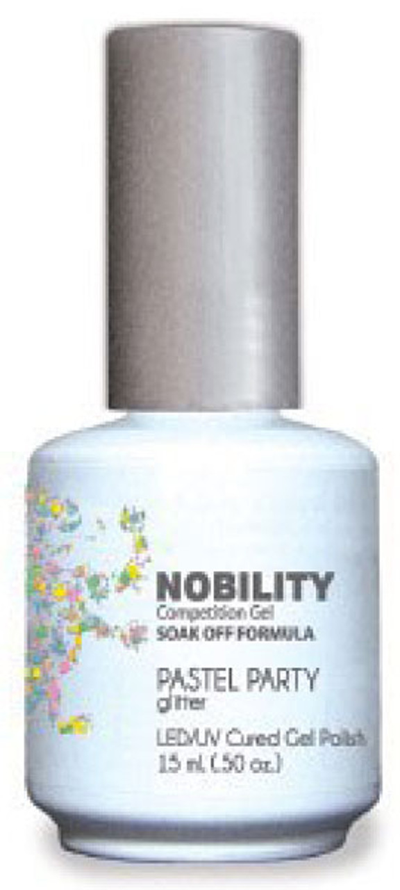 LeChat Nobility LED/UV Cured Gel Polish Pastel Party - .5 oz  15 ml