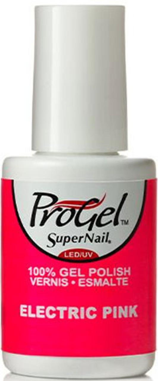 SuperNail ProGel Polish Electric Pink - Creme - .5 fl oz