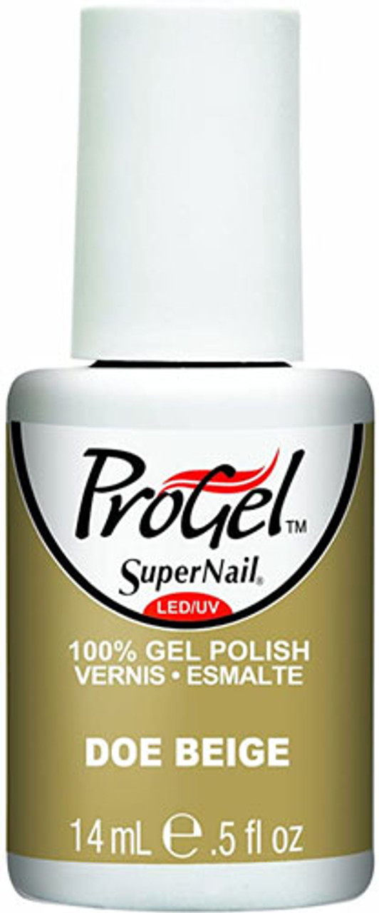 SuperNail ProGel Polish Doe Beige - .5 oz