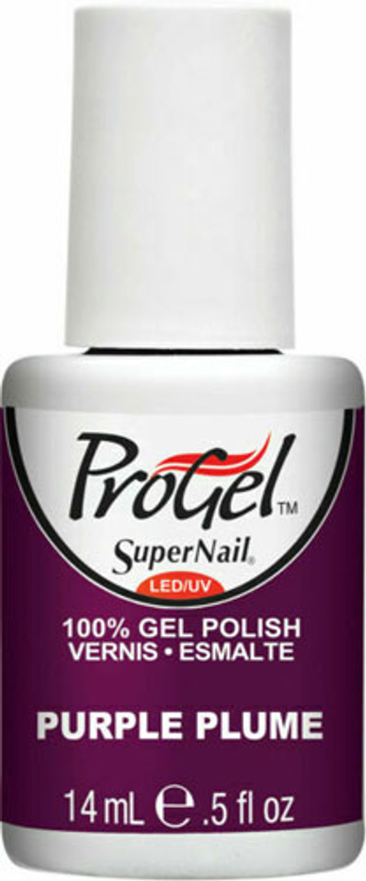 SuperNail ProGel Polish Purple Plume - .5 oz