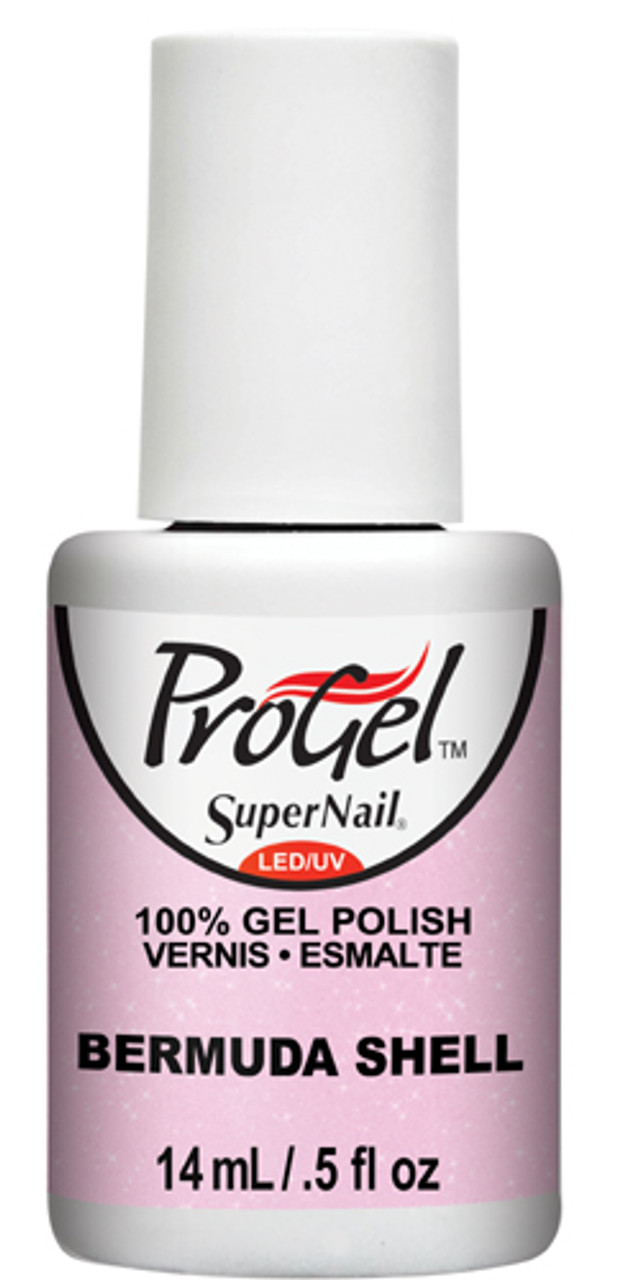 SuperNail ProGel Polish Bermuda Shell - .5 fl oz / 14 mL