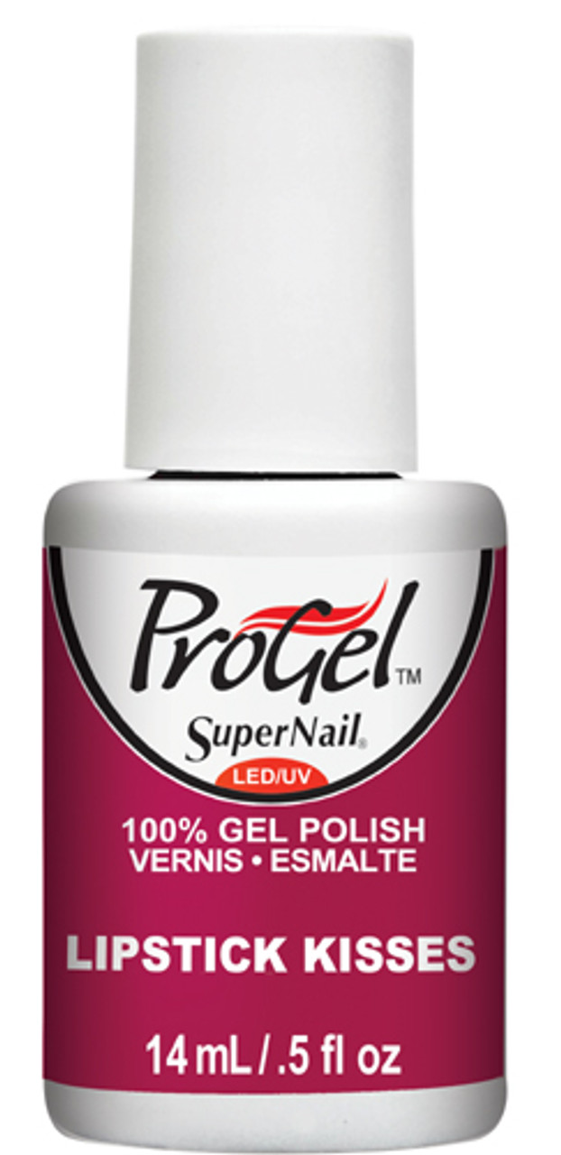 SuperNail ProGel Polish Lipstick Kisses - .5 fl oz / 14 mL