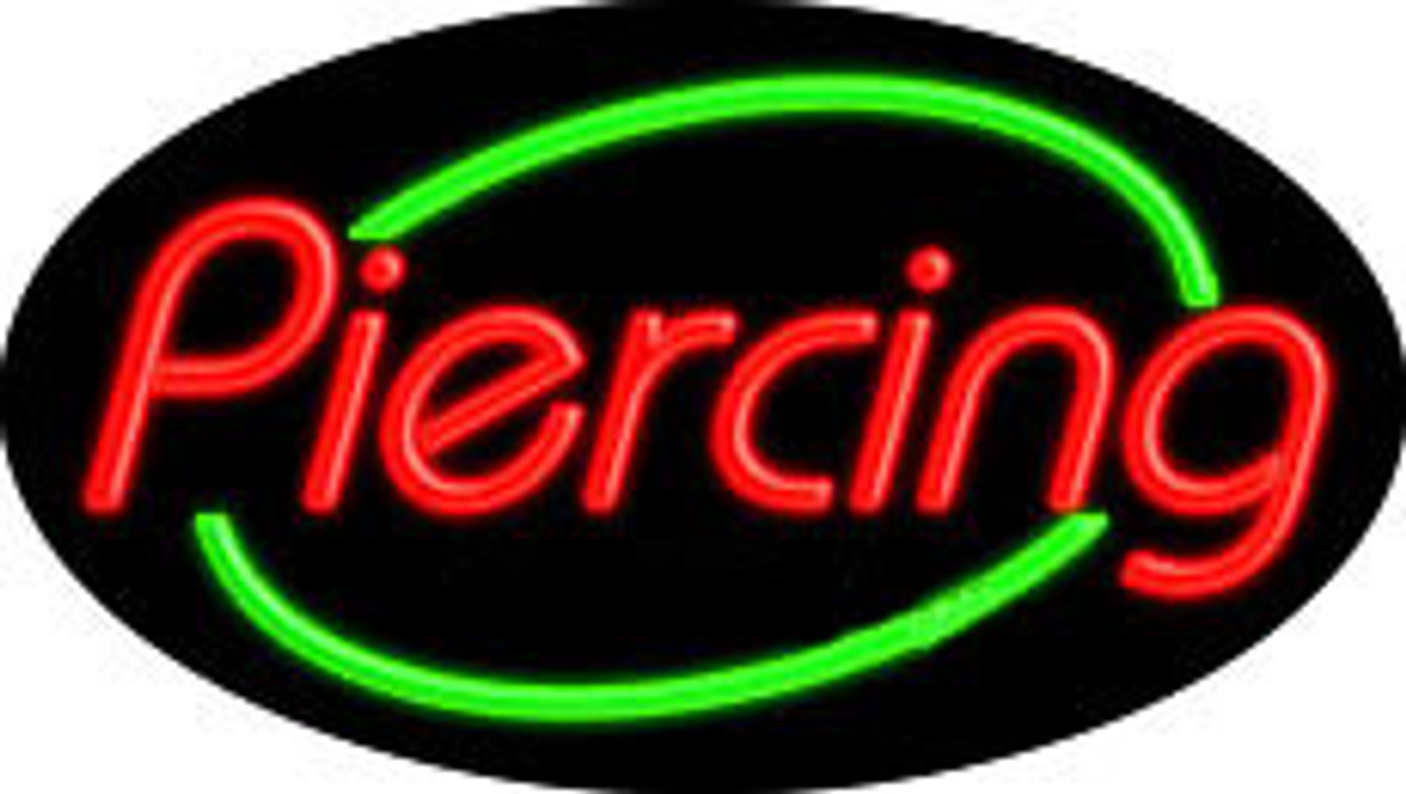 Neon Flashing Sign Piercing