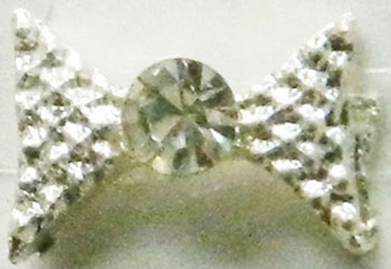 3D Rhinestones Crystal Nail Metal Charms B053