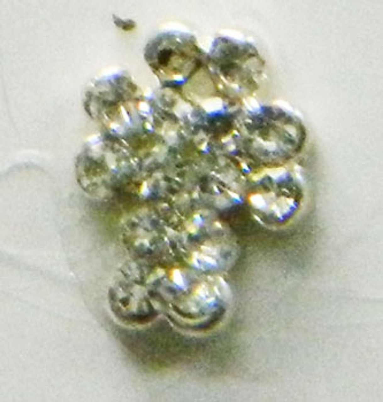 3D Rhinestones Crystal Nail Metal Charms B066