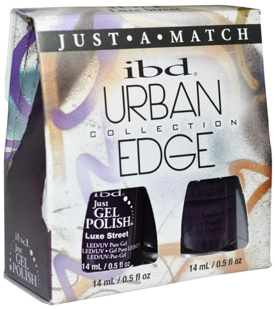 ibd Just Gel Polish & Nail Lacquer Luxe Street - .5oz