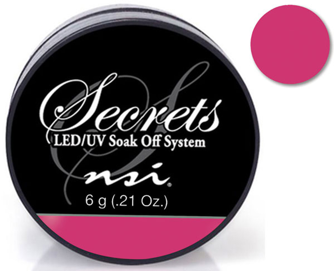 NSI Secrets Removable LED/UV Don't Kiss and Tell - 6 g (.21 Fl. Oz.) NSI Secrets Removable LED/UV Don't Kiss and Tell - 6 g (.21 Fl. Oz.)