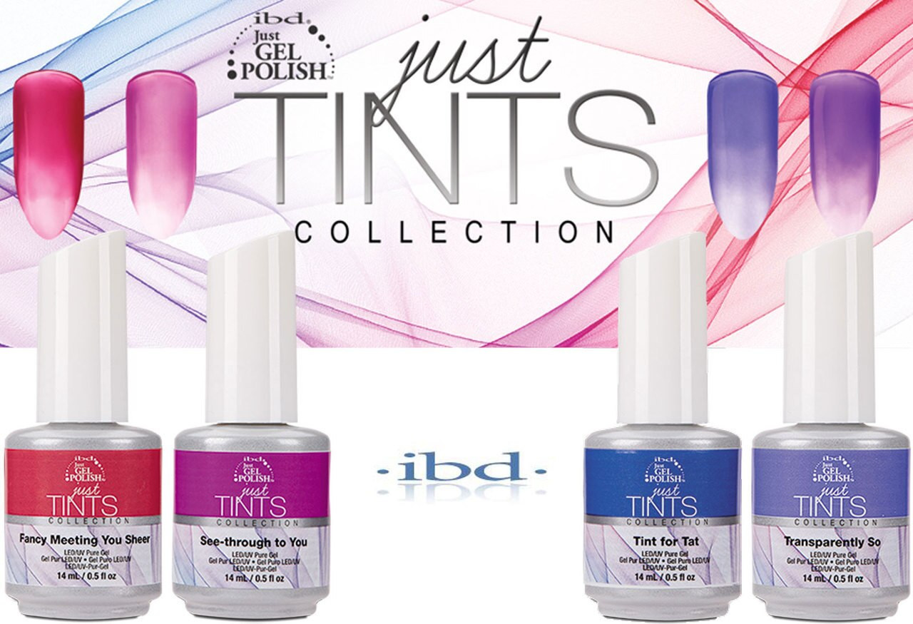 ibd Just Gel Polish 2016 Just Tints Collection - 4 pcs