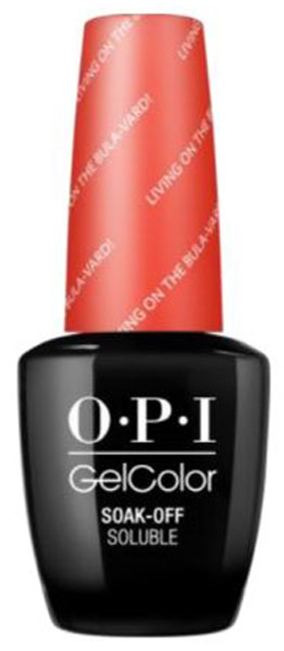 OPI Gelcolor Soak-Off Living On The Bula-Vard - .5 oz 15mL