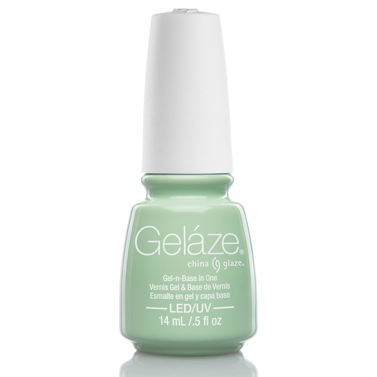 Gelaze Gel-n-Base Gel Polish Re-fresh Mint - .5 fl oz