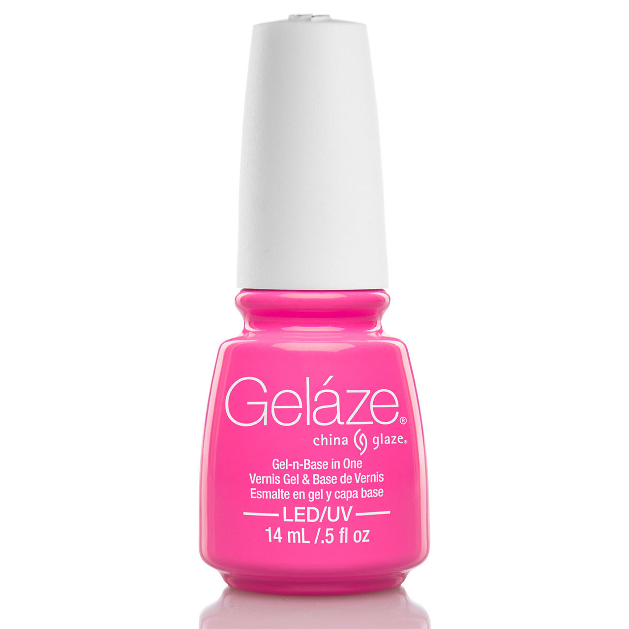 Gelaze Gel-n-Base Gel Polish Hang-Ten Toes - .5 fl oz