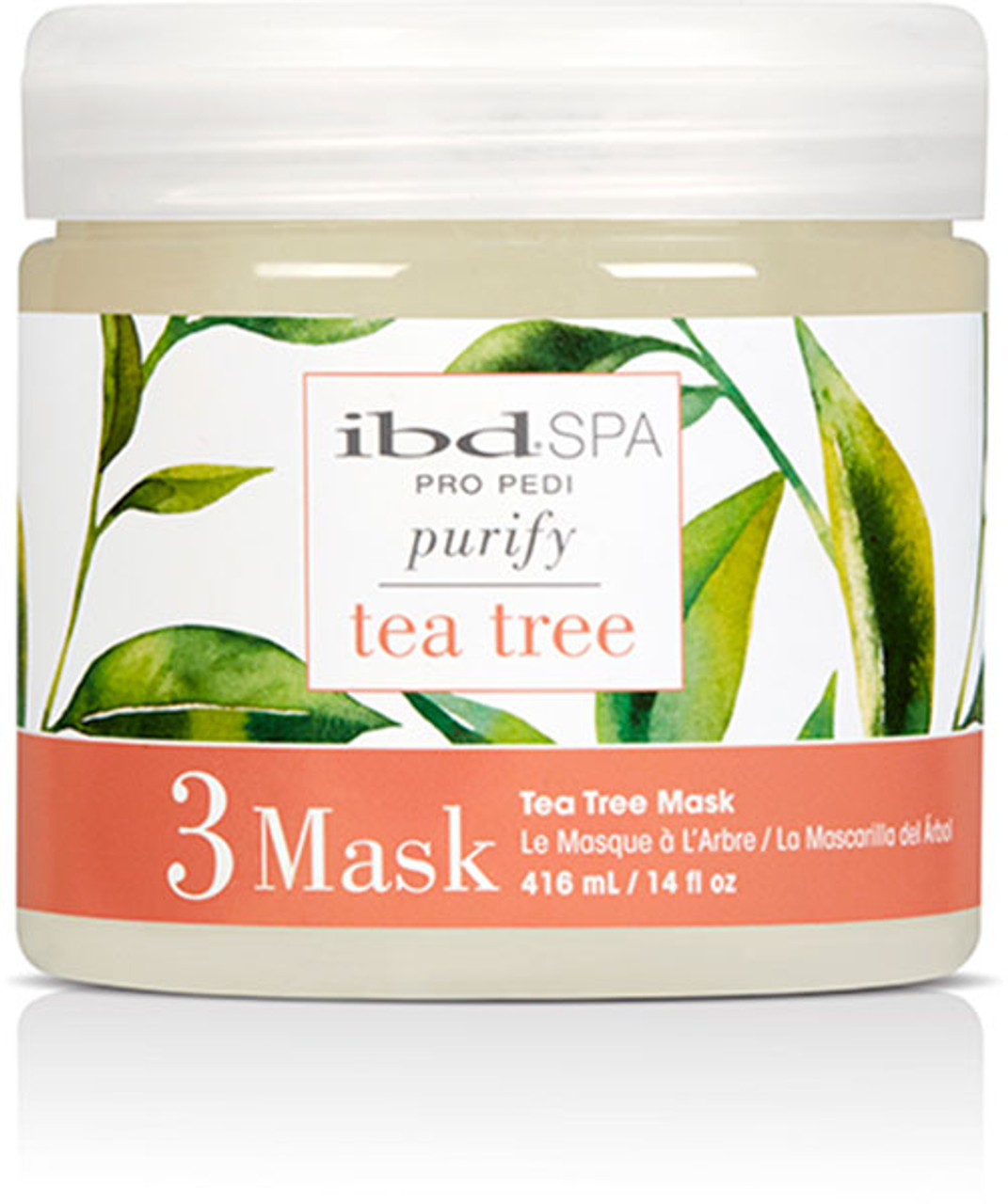 IBD Tea Tree Purify Pedi Spa Mask 14 oz IBD Tea Tree Purify Pedi Spa Mask 14 oz