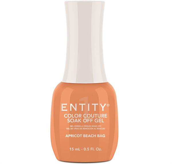 Entity Color Couture Soak Off Gel APRICOT BEACH BAG - 15 mL / .5 fl oz