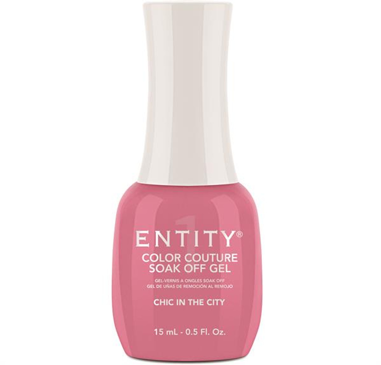 Entity Color Couture Soak Off Gel CHIC IN THE CITY - 15 mL / .5 fl oz