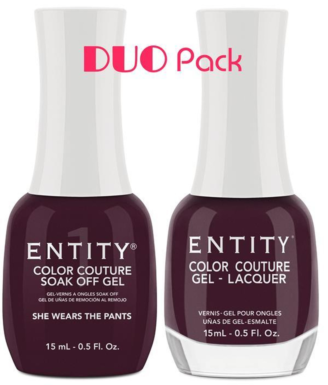 Entity Color Couture DUO She Wears The Pants - 15 mL / .5 fl oz