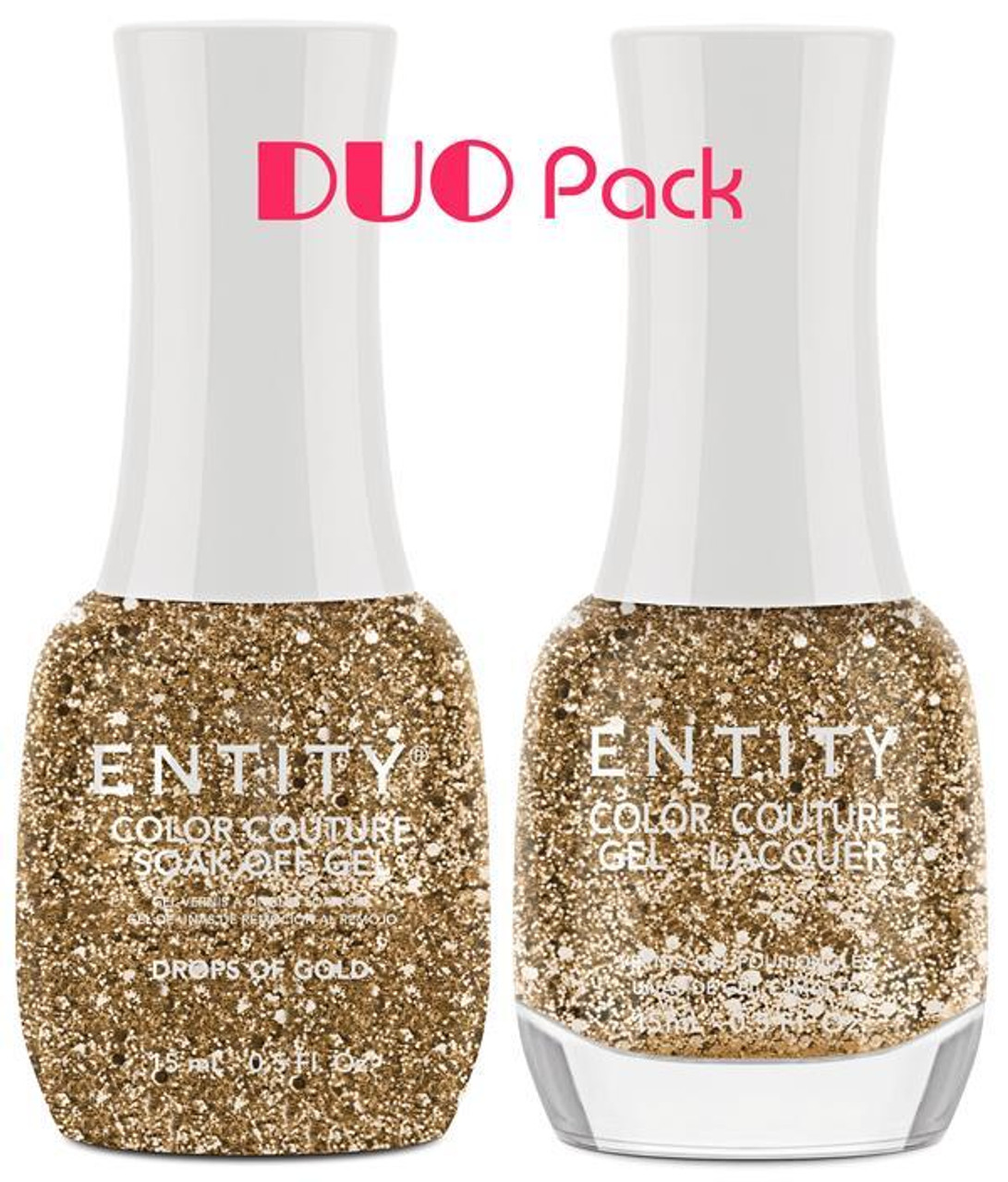 Entity Color Couture DUO Drops Of Gold - 15 mL / .5 fl oz