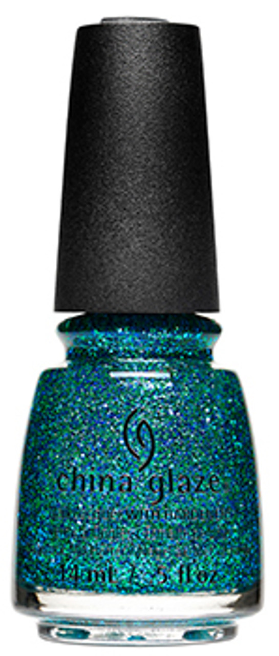 China Glaze Nail Polish Lacquer Teal The Fever