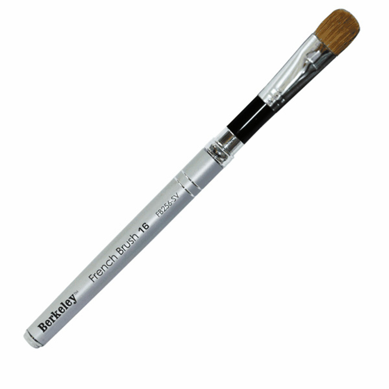 Berkeley Aluminum French Brush # 16 - Silver