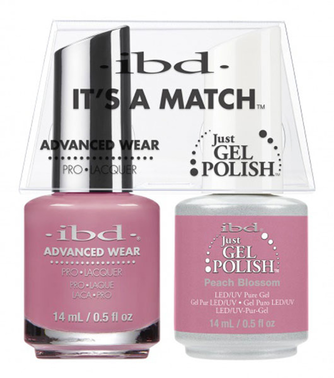 ibd It's A Match Advanced Wear Duo Peach Blossom - 14 mL/ .5 oz